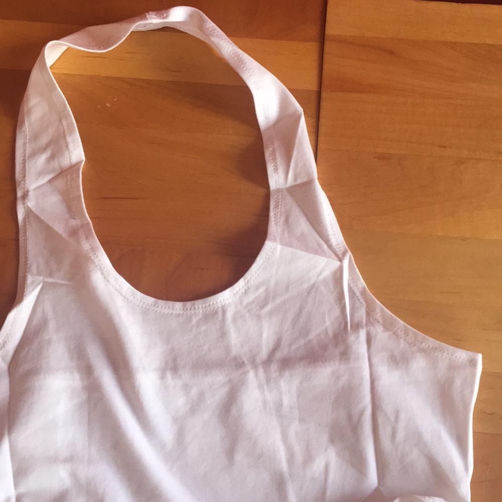 'Khloe' Crop Top - White - Picture 5 of 5